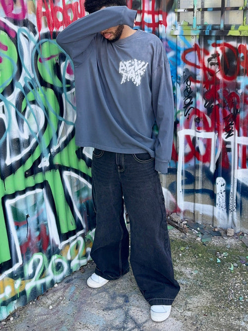 'Hazy' Mist Gradient Long Sleeve