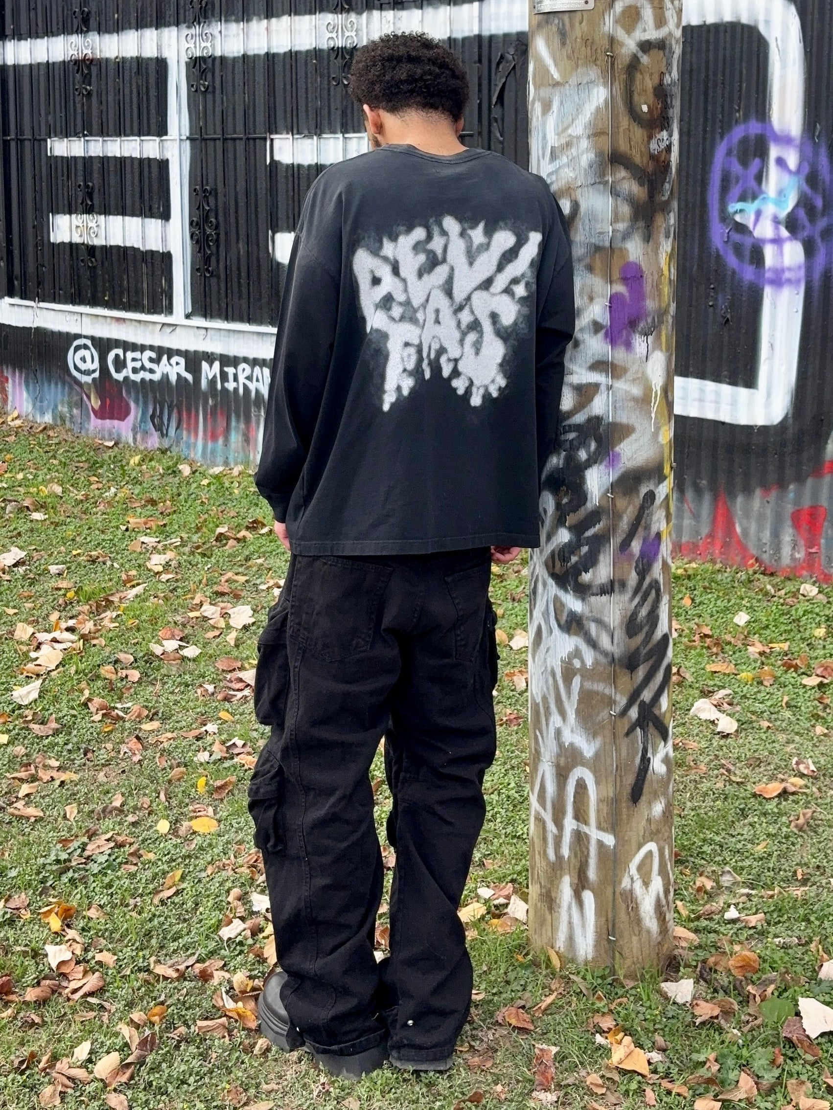 ‘Hazy’ Shadow Gradient Long Sleeve