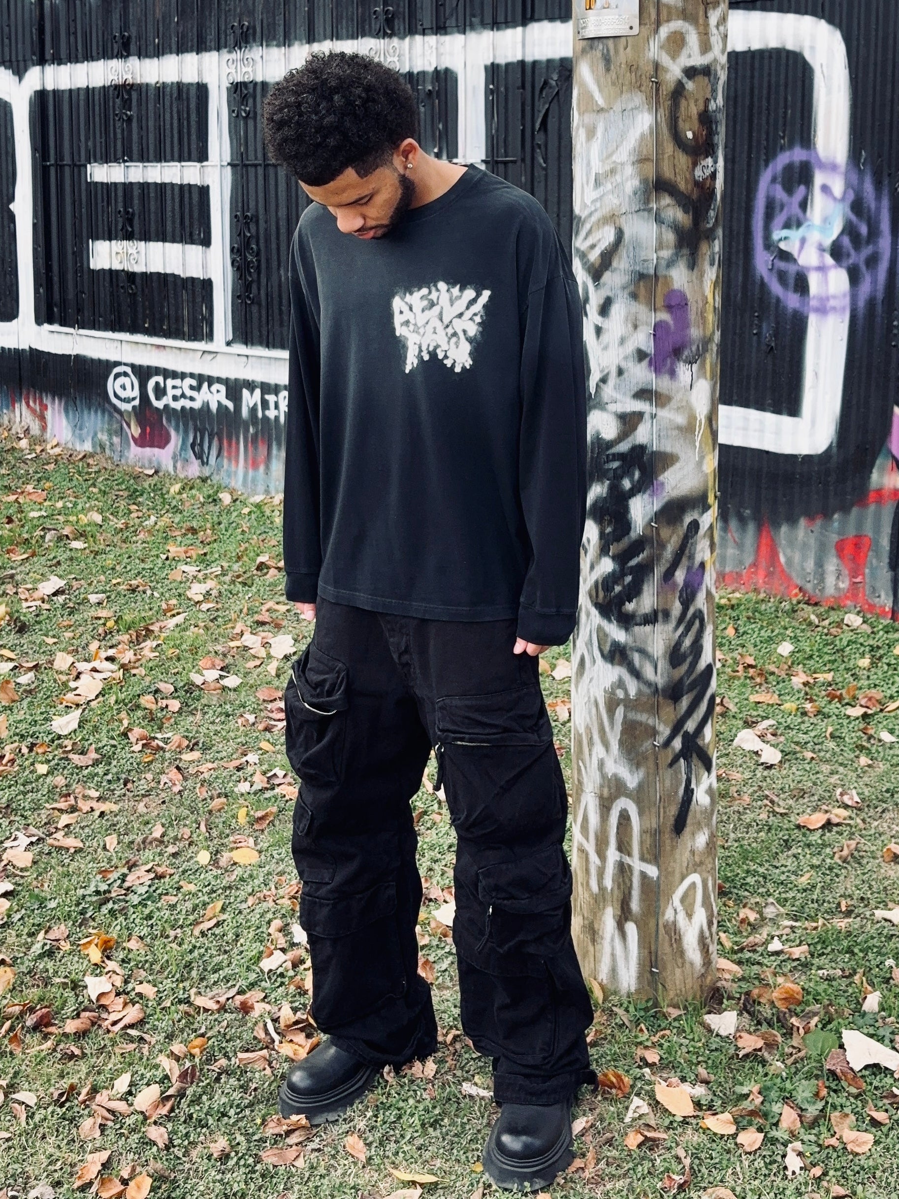 ‘Hazy’ Shadow Gradient Long Sleeve