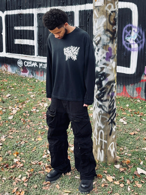 ‘Hazy’ Shadow Gradient Long Sleeve